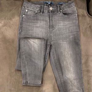 revery gray skinny jeans, size 25